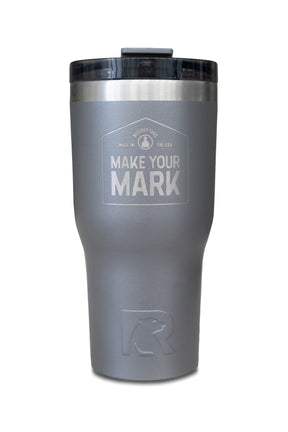 Ritchey Tag Make Your Mark Gray 30 Oz. Tumbler