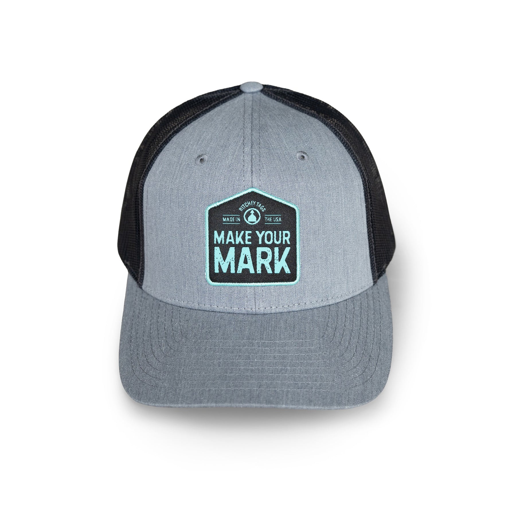 Ritchey Richardson 115 Turquoise & Gray Make Your Mark Hat