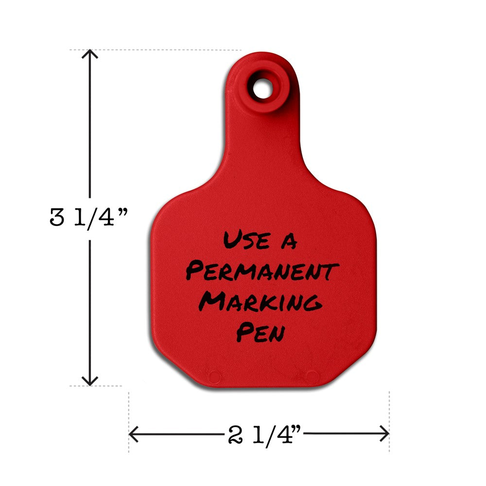Write-On Small Tag